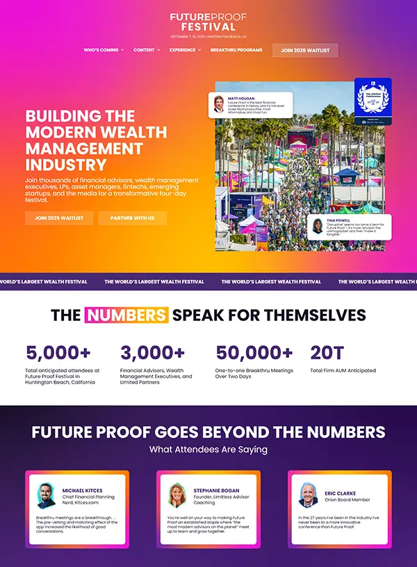 Elementor website built in WordPress