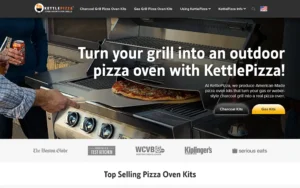 Amazon affiliate website for pizza product