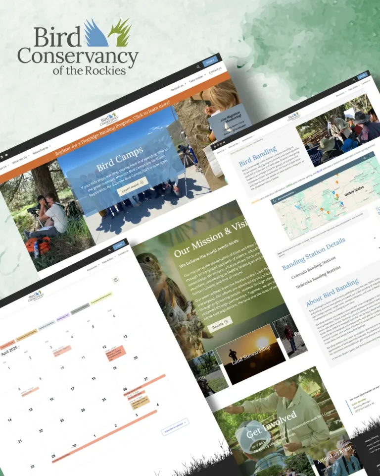 Fort Collins Conservation web design