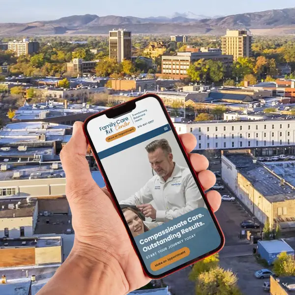Fort Collins web design for clinic provider
