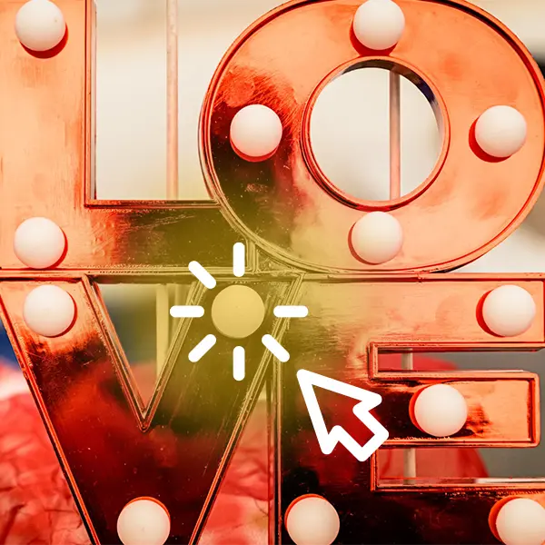 Loveland web design image using Photoshop