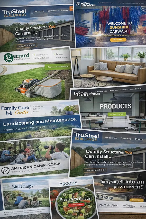 Front Range web design clients