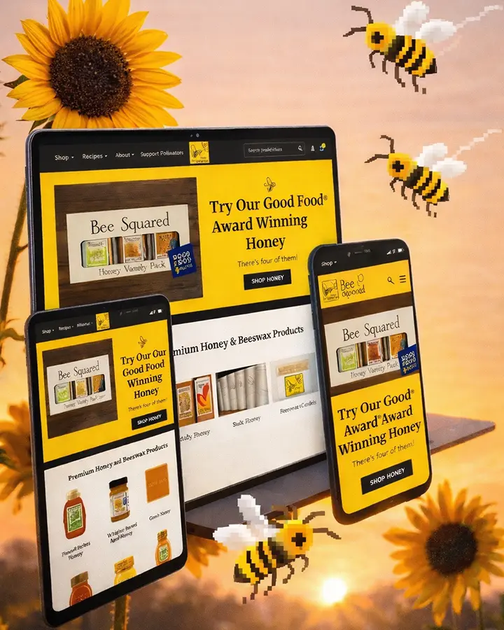 Honey Ecommerce Store Design