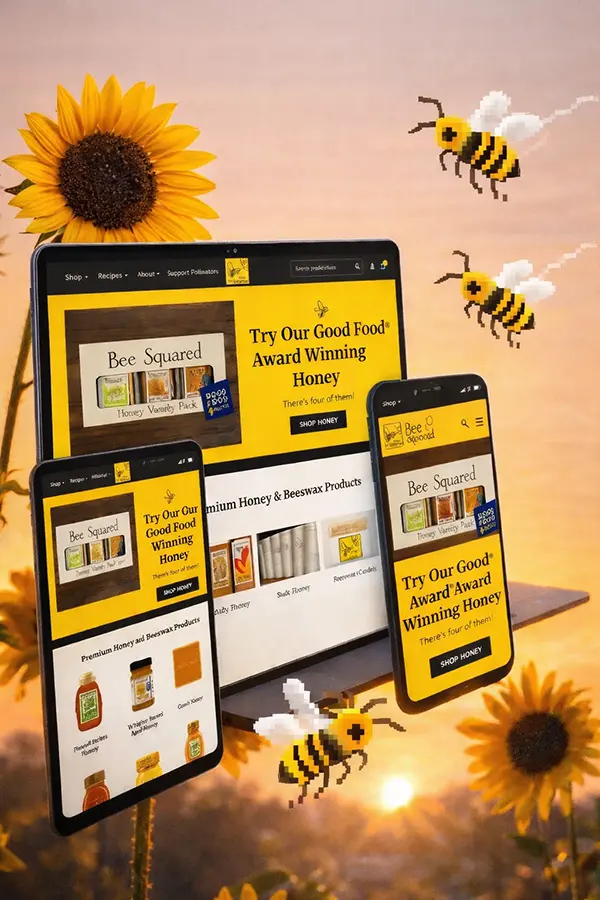WooCommerce honey store