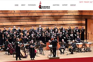 Chamber Chorale Website