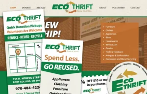 Fort Collins thrift store branding