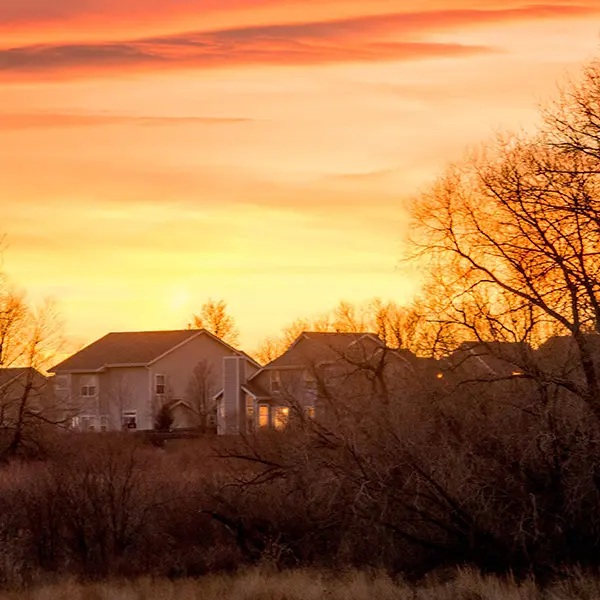 Greeley CO sunset