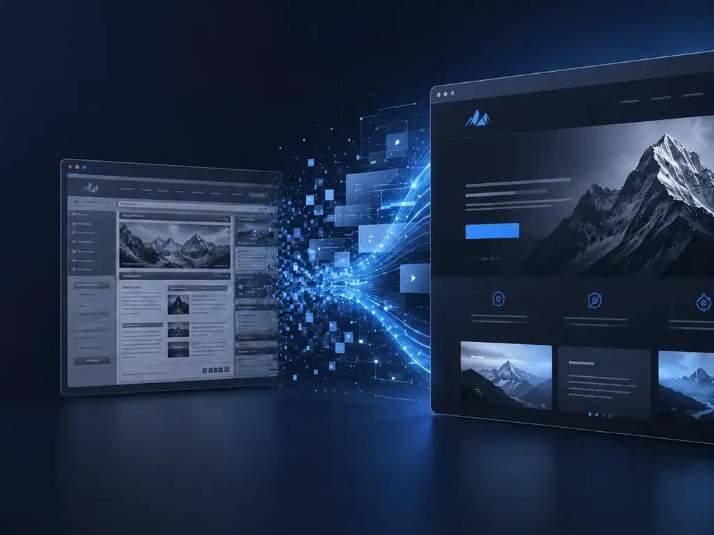 Redesigning websites for business